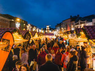 Truro Christmas market CLOSED tomorrow due to Storm Darragh