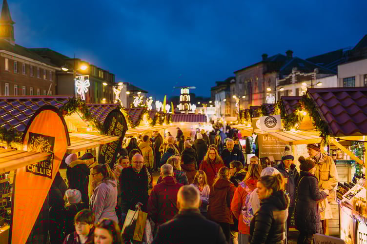 Truro Christmas Market - Lemon Quay