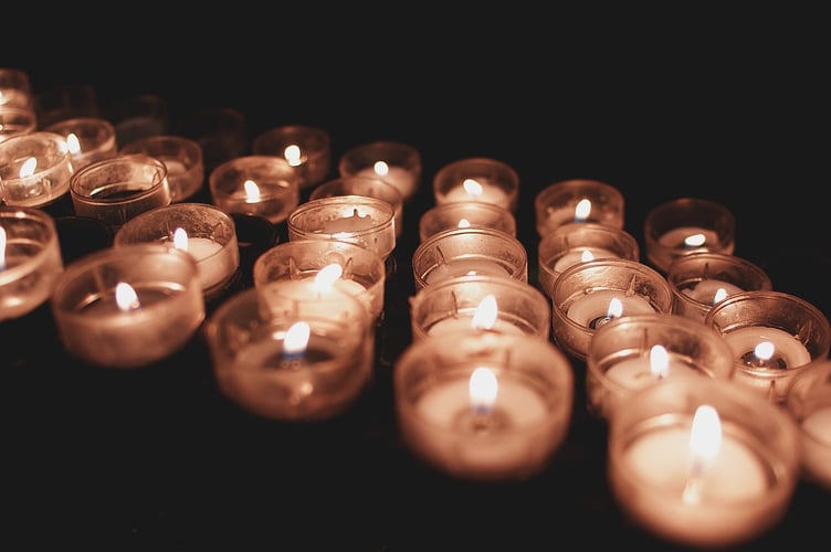 Candles Vigil.