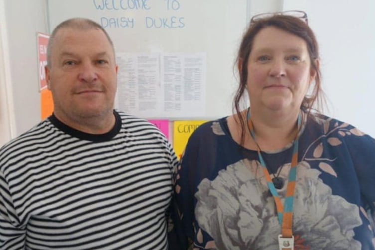 Dave and Debbie Delara of Daisy Dukes in St Austell.