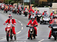 Motorbiking Santas aim to deliver vital funds for local hospice