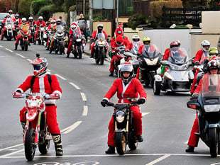 Motorbiking Santas aim to deliver vital funds for local hospice