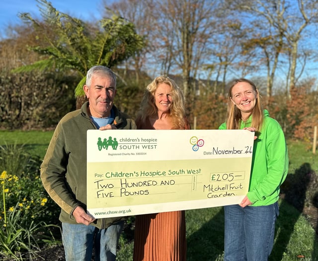 Sunflower garden raises vital funds for local children’s hospice