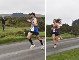 Reynolds and Gauld win respective races at gruelling Cornish Marathon