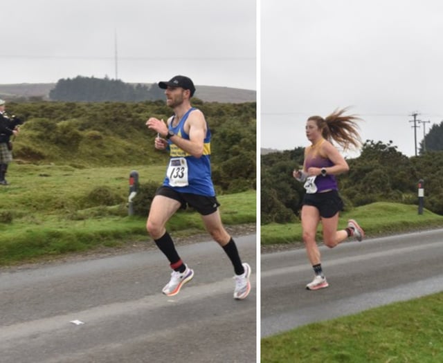 Reynolds and Gauld win respective races at gruelling Cornish Marathon