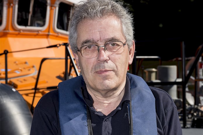 Lifeboat operations manager Chris Ogg has received an award. Picture: RNLI