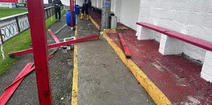 Appeal for help after Storm Bert strikes Newquay AFC