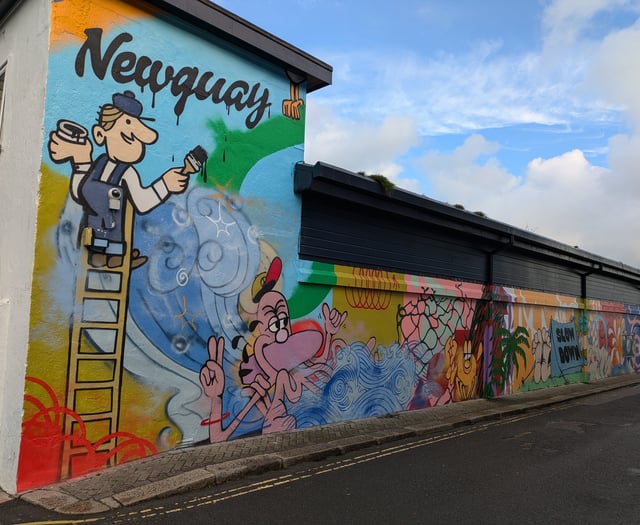 Third mural completed to help the town become more vibrant