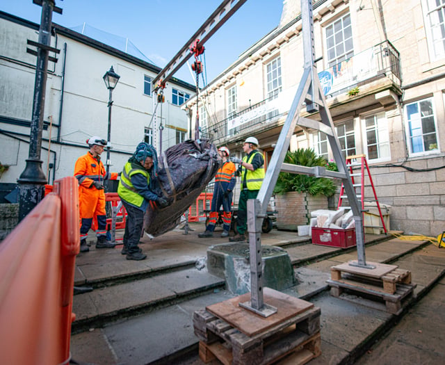 Barbara Hepworth sculpture temporarily relocates to Kresen Kernow