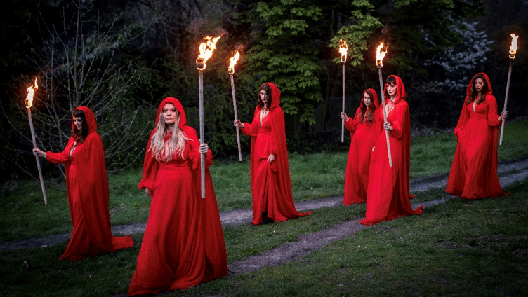 A concert by the Medieval Baebes will be one of the ticketed events at Dunster Winter Festival. PHOTO: Ashley Jones.