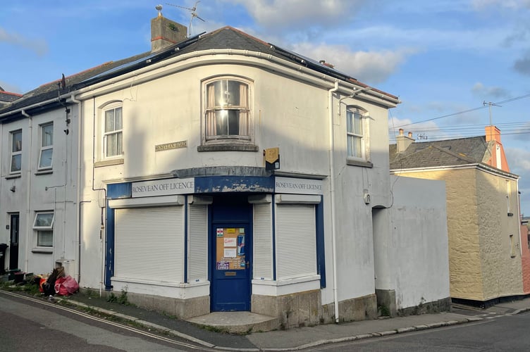 Rosevean Off Licence, Penzance.