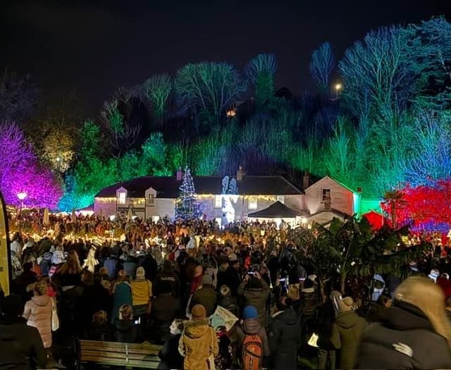 Heritage attraction getting lit up for Christmas