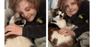 Archie's delight after 'best friend' Tilly found 