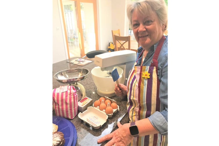 Lynda Thomas is encouraging people to be festive fundraisers for Marie Curie.