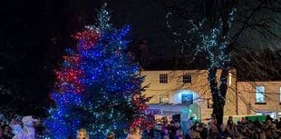High street of festivity as new Christmas lights sparkle