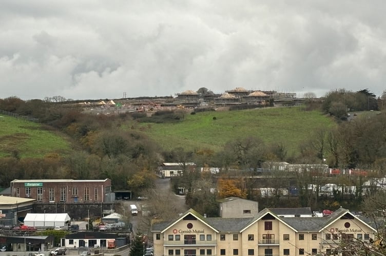 The Higher Newham site viewed from Malpas Road