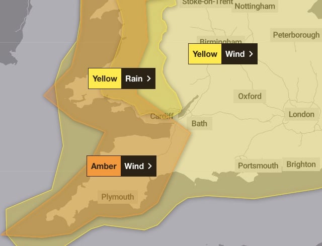 RSPCA issues advice as Storm Darragh moves in across the UK tonight