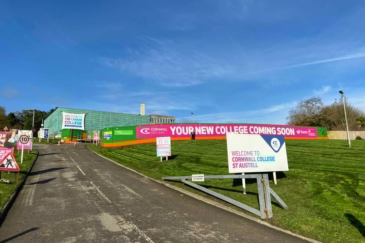 The project to transform the college is being funded by the government. Picture: Andrew Townsend