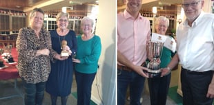 Looe Bowling Club host presentation night