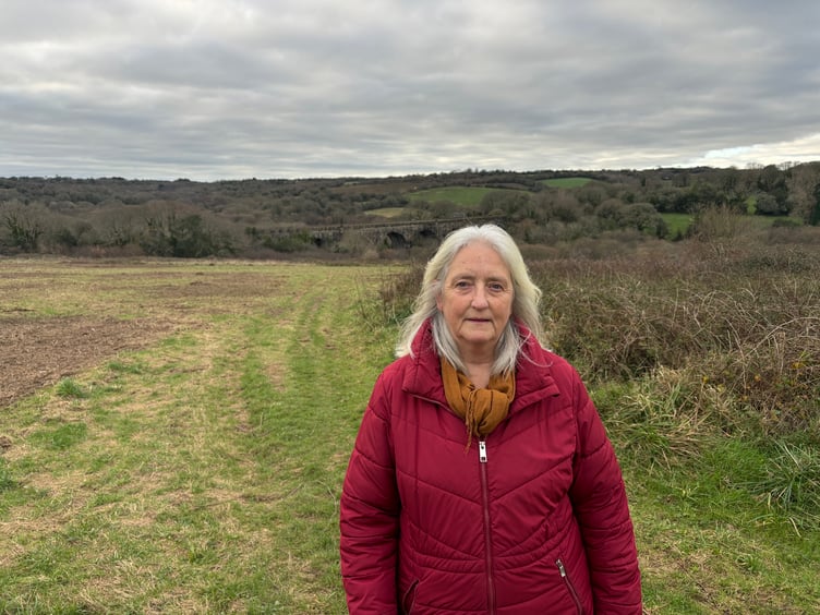 Cllr Karen Laborde at Dudman Farm