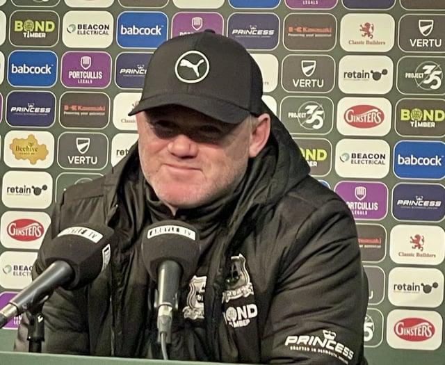 Rooney underlines Argyle's desire to pull themselves out of drop-zone