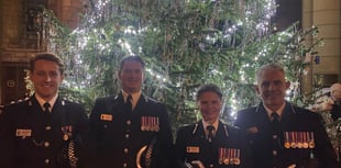 Emergency services come together at Truro Cathedral carol service
