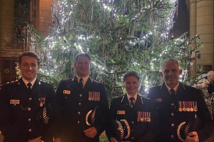 Chief Inspector Adam Stonehill, Superintendent Ian Thompson and Assistant Chief Constables (ACCs) Nikki Leaper and Jim Pearce