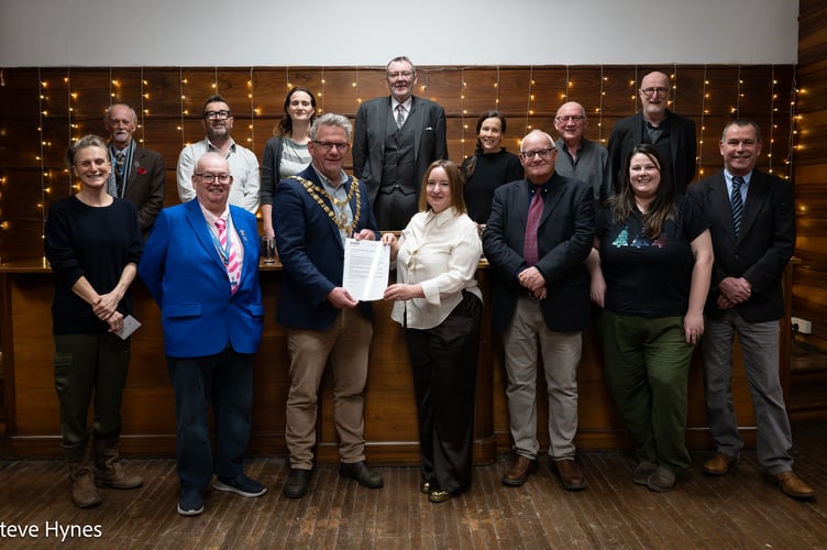 LCAS Award Full Council Steve Hynes