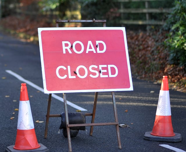 Town gridlocked following road traffic collision