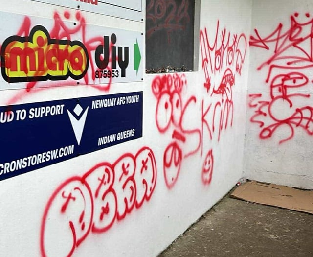 Football club comes out on the attack after facilities vandalised