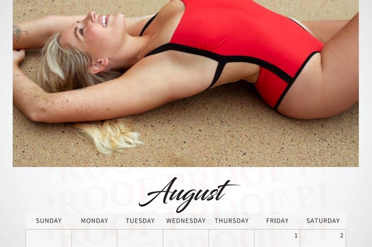 Milla Magee, Miss England appears on a charity calendar in swimwear as her CPR Beauty with a Purpose campaign gathers pace after being invited to Parliament.  Milla Magee the reigning Miss England was invited to visit the Houses of Parliament and Prime Ministers questions this week.  She is also hoping her charity calendar which features her favourite images (some in swimwear) with life saving CPR Tips on every page will be well received by her 100k+ Instagram followers.   After returning to Cornwall for Christmas last night Milla said "Being invited to Prime Ministers Questions and visiting the historic Houses of Parliament was a truly remarkable experience. 