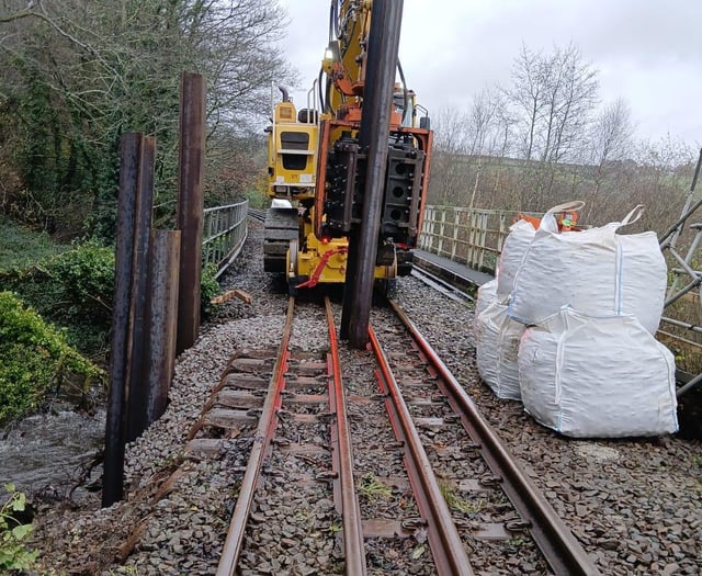 Newquay branch line reopens following emergency repairs 