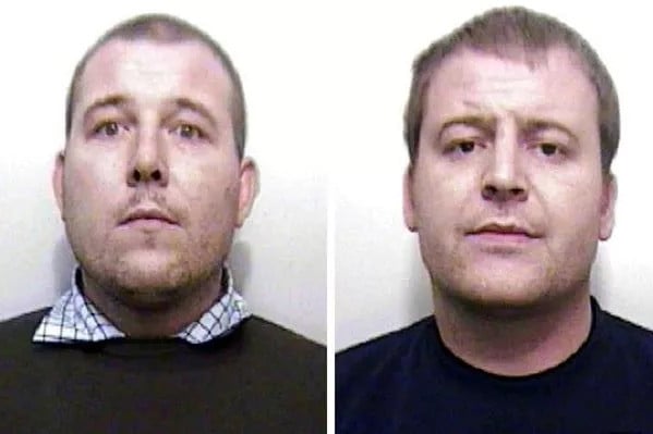 Lee and Robert Firkins were jailed for the 2003 murders of Graham and Carol Fisher (Picture: Devon and Cornwall Police)