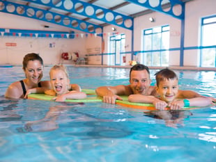 A Christmas swimming gift 