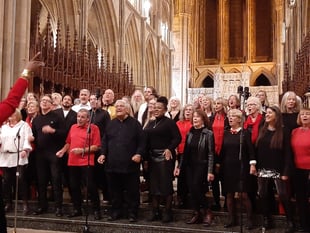 Truro Big Sing raises cathedral roof 