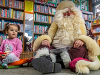 Santa brings cheer to children across Cornwall