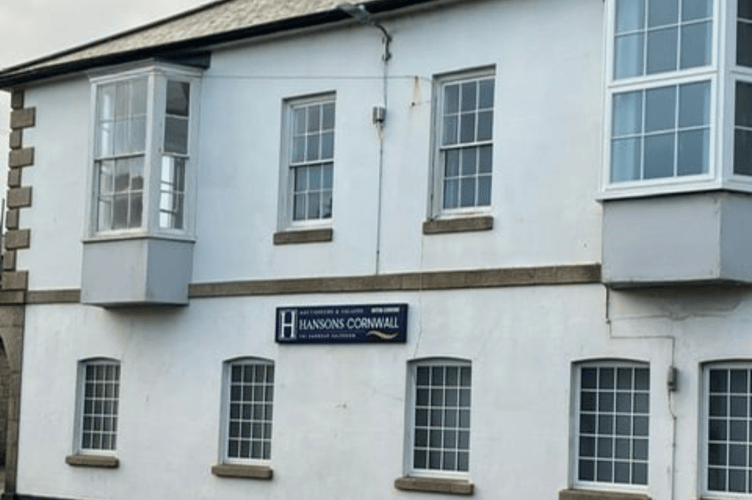 Hansons Cornwall saleroom in Penzance.