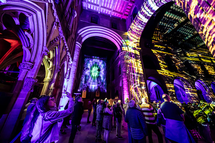 Luxmuralis to visit Truro Cathedral.