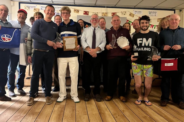 Saltash Sailing Club cleans up at PPSA awards evening