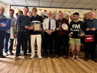 Saltash Sailing Club cleans up at PPSA awards evening