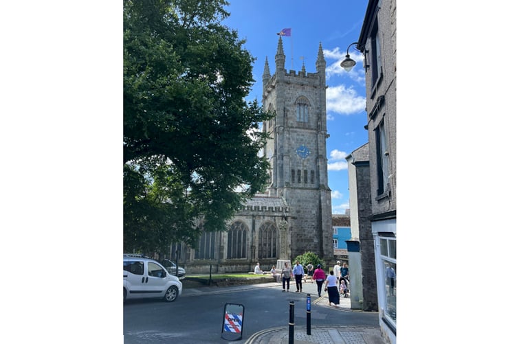 Holy Trinity Church in St Austell.