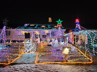 Dazzling lights show helps to raise nearly £5,200 for Air Ambulance