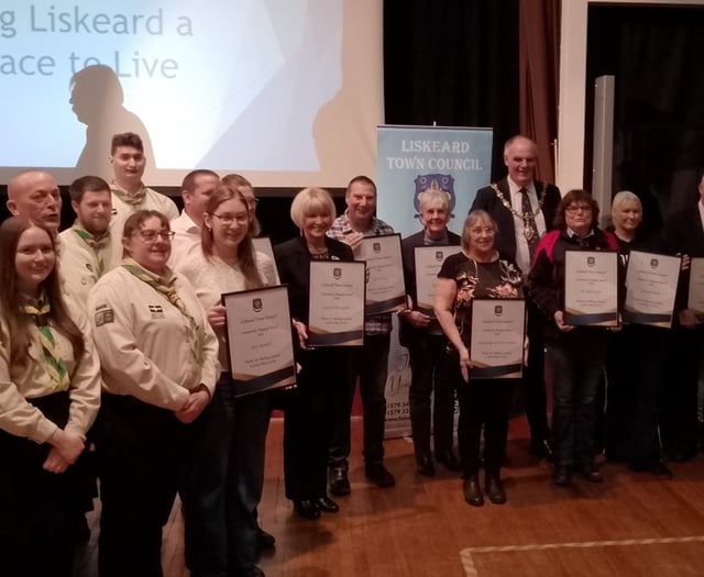 Nominations now open for annual Liskeard Community Awards