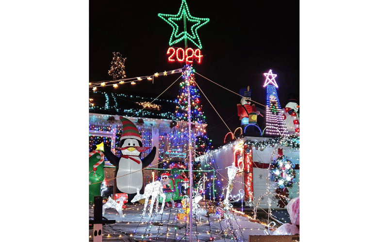 Manor Close Christmas Lights 4.