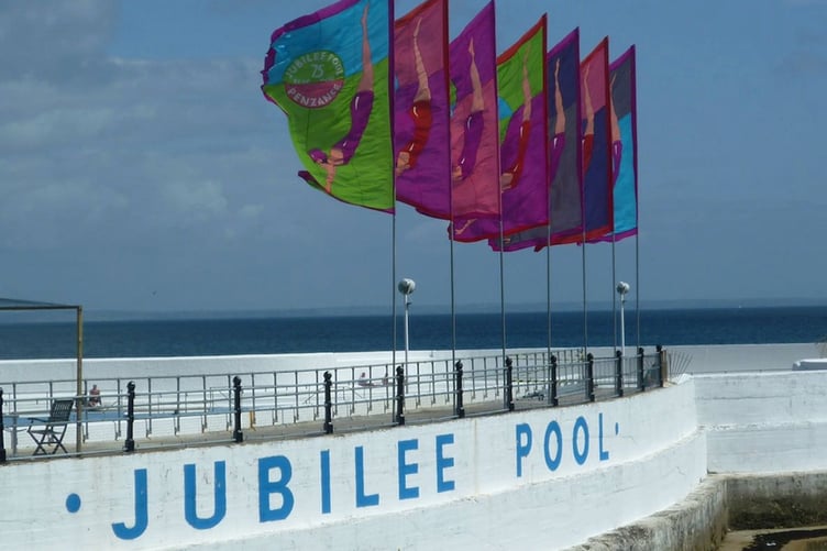 The Jubilee Pool on the Penzance seafront dates from the 1930s. Picture: Andrew Townsend