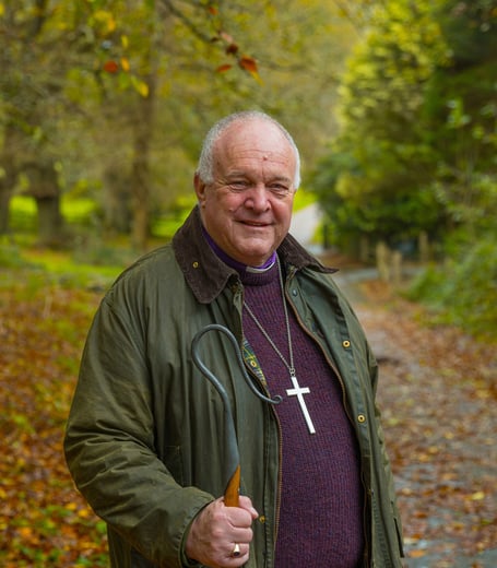 The Right Reverend David Williams, new Bishop of Truro.