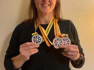 Ice swimmer competes for Great Britain