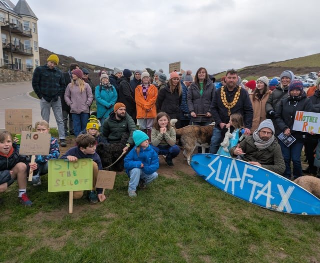 Campaigners protest against council plans to transfer its car parks