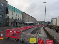 Major work underway to make pedestrian and cycle routes safer