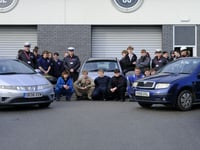 Police donate seized cars to automotive department of local college